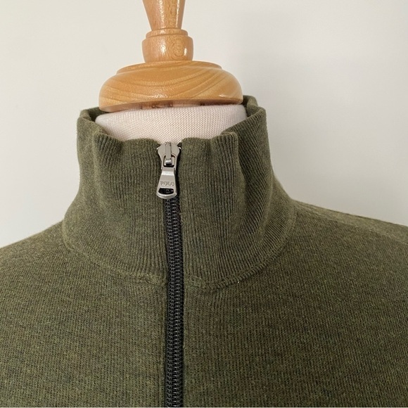 Polo Ralph Lauren Performance Mens L Green Full Zip Jacket - Picture 6 of 11